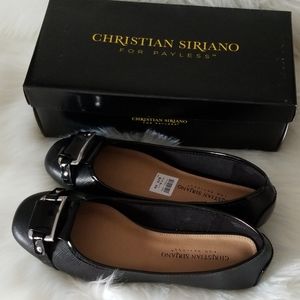 Christian Siriano Daphne Black Flat